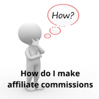 How do I make affiliate commissios