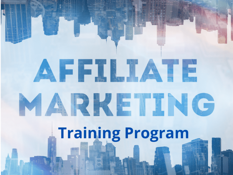 Affiliate marketing training program