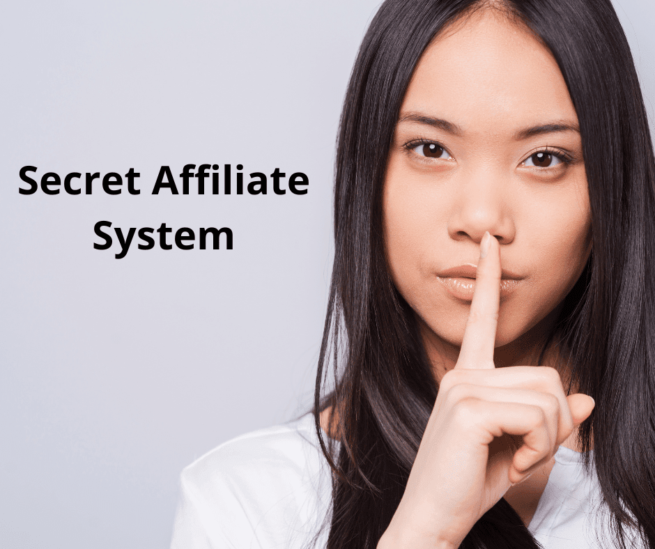 Secret Affiliate System ( New)