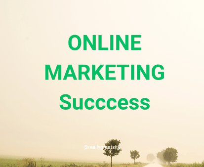 online marketing success