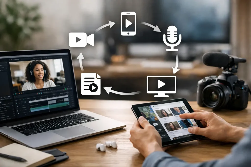 How to Repurpose Video Content for More Traffic